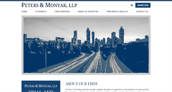 Desktop Screenshot of petersmonyak.com